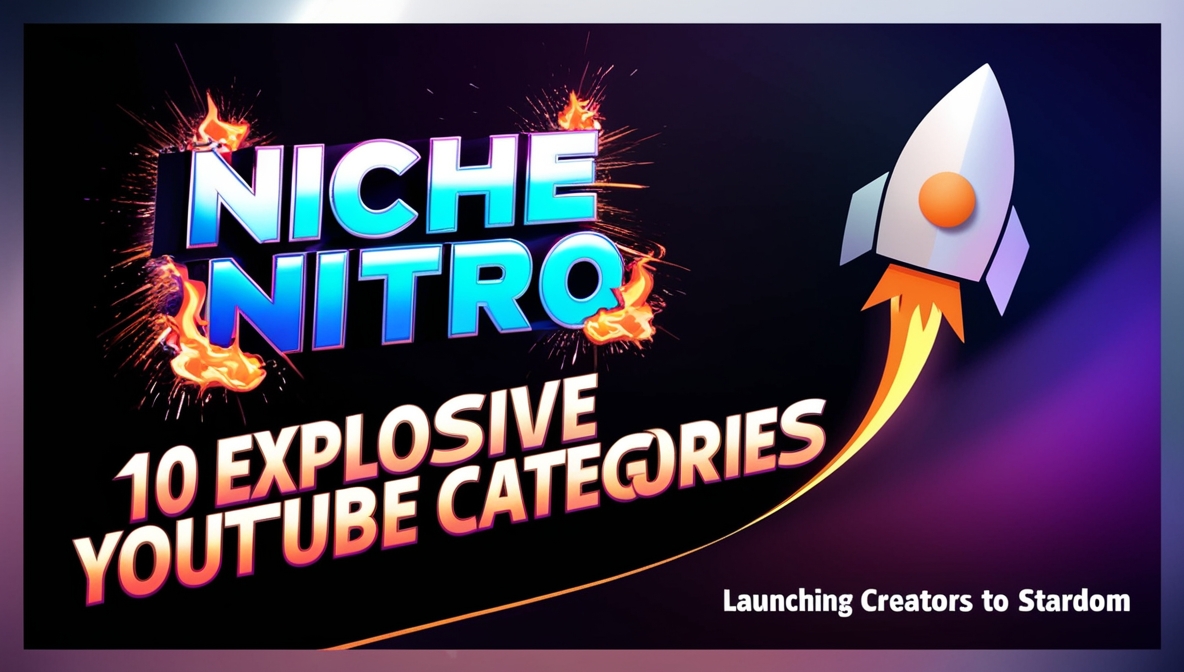 Niche Nitro: 10 Explosive YouTube Categories Launching Creators to Stardom