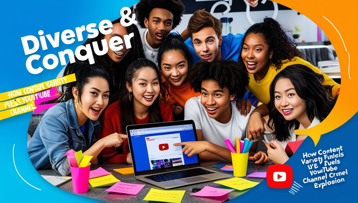 Diverse & Conquer: How Content Variety Fuels YouTube Channel Explosion