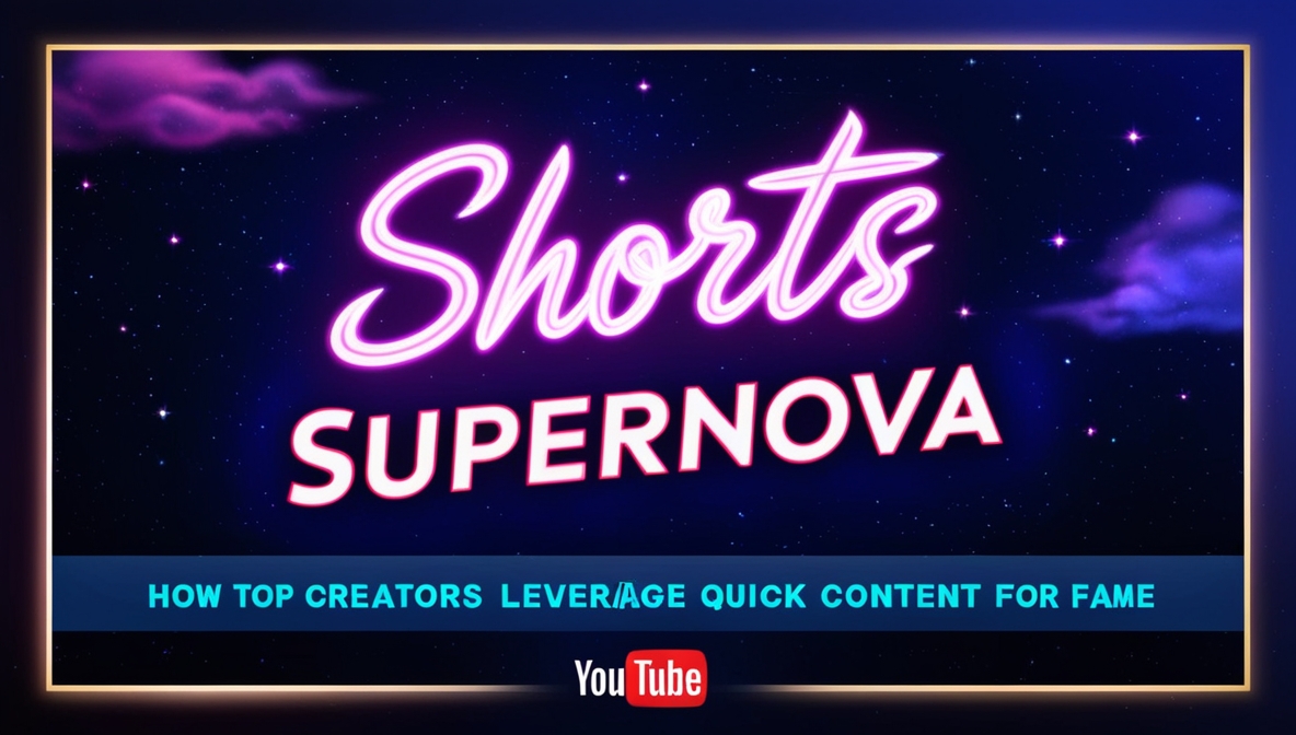 Shorts Supernova: How Top Creators Leverage Quick Content for Fame