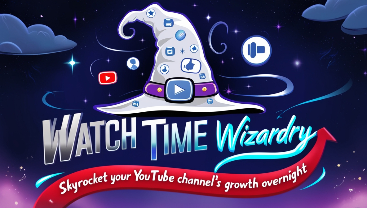 Watch Time Wizardry: Skyrocket Your YouTube Channel’s Growth Overnight